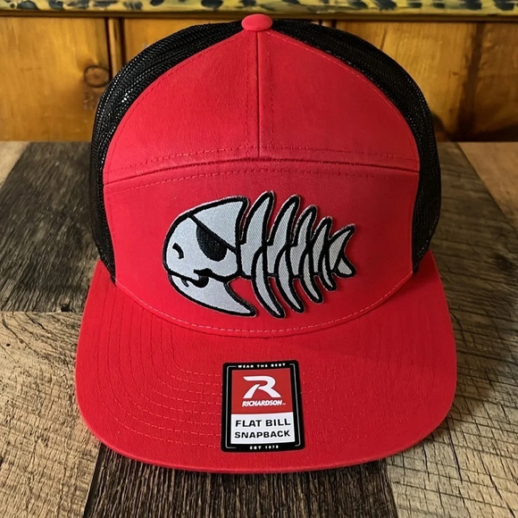 CUSTOM DESIGN 7 PANEL FISHING HAT UNISEX - Picture 5 of 6